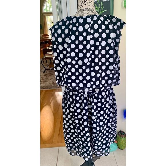 Signature Robbie Bee Womens Shift Dress Polka Dot - Picture 5 of 8